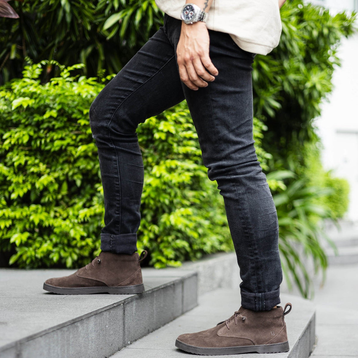 Carnforth chukka boots in suede
