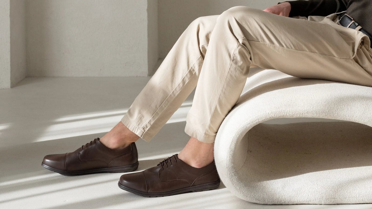 Birchbury shoes worn outdoors